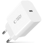 Φορτιστής Tech-Protect NC20W Network Charger Γρήγορος Ταξιδιού / Αντάπτορας με 1 x Type-C 20W - White (5906302380985)