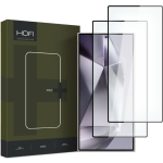 Full Face Αντιχαρακτικό Γυαλί Οθόνης - Samsung Galaxy S24 Ultra - Hofi Premium Pro+ Tempered Glass - 2 Τεμάχια - Black (5906203690343)