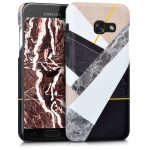 KW Slim Anti-Slip Cover - Σκληρή Θήκη Καουτσούκ Samsung Galaxy A3 (2017) - Πολύχρωμη- Γεωμετρικό σχέδιο (41465.01)