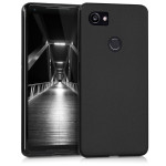 KW Θήκη Σιλικόνης Google Pixel 2 XL - Black (43356.47)