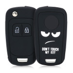KW Silicone Θήκη Κλειδιού Opel / Chevrolet - 2 Κουμπιά - Don't Touch My Car (44441.01)