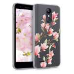 KW Θήκη Σιλικόνης LG K8 (2018) / K9 -Light Pink / White / Transparent (45629.04)