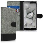 KW Θήκη-Πορτοφόλι Sony Xperia XZ3 - Γκρι/Μαύρο  (45959.01)