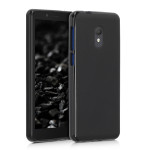 KW Θήκη Σιλικόνης Alcatel 1C 2019 - Black Matte (47558.47)