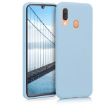 KW Θήκη Σιλικόνης Samsung Galaxy A40 - Light Blue Matte (48547.58)