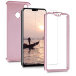 KW Θήκη Full Body Huawei Y9 2019 & Tempered Glass - Metallic Rose Gold (48889.31)
