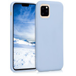 KW Θήκη Σιλικόνης Apple iPhone 11 Pro - Soft Flexible Shock Absorbent - Light Blue Matte (49788.58)