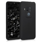 KW Θήκη Σιλικόνης Motorola One Zoom - Black Matte (49912.47)
