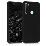 KW Θήκη Σιλικόνης Xiaomi Redmi Note 8 / Note 8 2021 - Black Matte (50180.47)