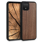 KW Σκληρή Ξύλινη Θήκη Google Pixel 4 - Dark Brown (50523.18)