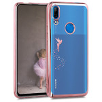 KW Θήκη Σιλικόνης Huawei P Smart Z - Fairy - Rose Gold / Transparent (51009.01)