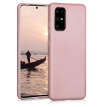 KW Θήκη Σιλικόνης Samsung Galaxy S20 Plus - Metallic Rose Gold (51220.31)