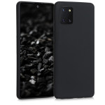 KW Θήκη Σιλικόνης Samsung Galaxy Note 10 Lite - Black Matte (51371.47)