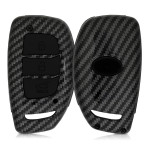 KW Σκληρή Θήκη Κλειδιού Hyundai / Kia - 3 Κουμπιά - Carbon Black (52230.01)