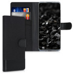 KW Θήκη Πορτοφόλι Motorola Edge - Anthracite / Black (52361.01)
