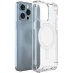 HappyCase Shockproof - Διάφανη Σκληρή Θήκη MagSafe - Apple iPhone 15 Pro - Transparent (8719246419713)
