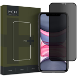 Hofi Anti Spy Pro+ Tempered Glass Privacy - Full Face Αντιχαρακτικό Γυαλί Προστασίας Απορρήτου Οθόνης - Apple iPhone 11 / XR - Black (9490713933459)