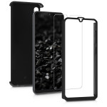 KW Θήκη Full Body Samsung Galaxy A50 & Tempered Glass - Metallic Black (48065.68)