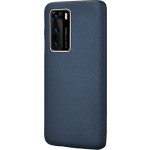 iCarer Grained Series Δερμάτινη Σκληρή Θήκη Huawei P40 - Royal Blue (XHP40005-BU)