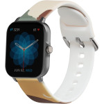 KW Λουράκι Σιλικόνης (20mm) Huami Amazfit GTS / GTS 2 / GTS 2e / GTS 3 - Beige / Cinnamon Brown / Honey Yellow (59683.01)