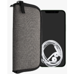 KWmobile Fabric Full Zipper Pouch - Universal Θήκη από Ύφασμα με Φερμουάρ για Smartphone / Κινητά έως 7