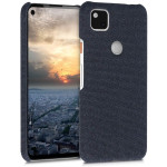 KWmobile Σκληρή Υφασμάτινη Θήκη Cloth - Google Pixel 4a - Dark Blue (52048.17)