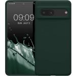 KWmobile Soft Flexible Rubber Cover - Θήκη Σιλικόνης Google Pixel 7 - Moss Green (59451.169)