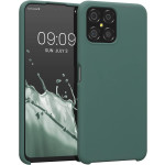 KWmobile Soft Flexible Rubber Cover - Θήκη Σιλικόνης Honor X8 4G - Forest Green (58397.166)