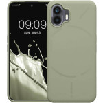 KWmobile Soft Flexible Rubber Cover - Θήκη Σιλικόνης Nothing Phone 2 - Gray Green (KWM0000203Z009C)