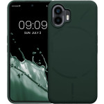 KWmobile Soft Flexible Rubber Cover - Θήκη Σιλικόνης Nothing Phone 2 - Moss Green (61746.169)