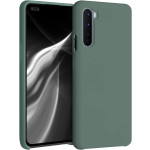 KWmobile Soft Flexible Rubber Cover - Θήκη Σιλικόνης OnePlus Nord - Forest Green (51871.166) 
