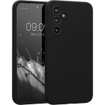 KWmobile Soft Flexible Rubber Cover - Θήκη Σιλικόνης Samsung Galaxy A54 με Πλαίσιο Κάμερας - Black (60795.01)