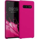 KWmobile Soft Flexible Rubber Cover - Θήκη Σιλικόνης Samsung Galaxy S10 Plus - Raspberry Sorbet (49028.213)