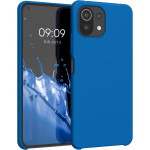 KWmobile Soft Flexible Rubber Cover - Θήκη Σιλικόνης Xiaomi 11 Lite 5G NE / Mi 11 Lite - Blue Reef (54730.228) 