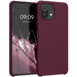 KWmobile Soft Flexible Rubber Cover - Θήκη Σιλικόνης Xiaomi 11 Lite 5G NE / Mi 11 Lite - Tawny Red (54730.190) 