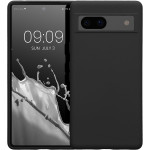 KWmobile Soft Slim Flexible Rubber Cover - Θήκη Σιλικόνης Google Pixel 7a - Black (61614.01)