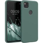 KWmobile Soft Slim Flexible Rubber Cover - Θήκη Σιλικόνης Google Pixel 4a - Forest Green (52622.166) 