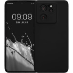 KWmobile Soft Slim Flexible Rubber Cover with Camera Protector - Θήκη Σιλικόνης Xiaomi 13T / 13T Pro με Πλαίσιο Κάμερας - Black (KWM000020IU001C)