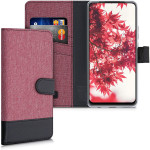 KWmobile Θήκη Πορτοφόλι Huawei P Smart 2021 - Dusty Pink / Black (53783.22)
