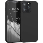 KWmobile Θήκη Σιλικόνης Apple iPhone 13 Pro - Black Matte (55958.47)