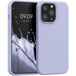 KWmobile Θήκη Σιλικόνης Apple iPhone 13 Pro - Soft Flexible Rubber Cover - Light Lavender (55880.139) 
