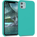 KWmobile Θήκη Σιλικόνης Apple iPhone 11 - Soft Flexible Rubber Cover - Turquoise (49724.37)