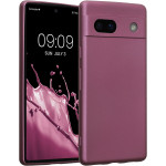 KWmobile Θήκη Σιλικόνης Google Pixel 7a με Πλαίσιο Κάμερας - Metallic Lavender (61599.230)