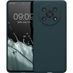 KWmobile Θήκη Σιλικόνης Honor Magic4 Lite με Πλαίσιο Κάμερας - Dark Slate (58580.202)