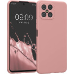 KWmobile Θήκη Σιλικόνης Honor X8 4G με Πλαίσιο Κάμερας - Winter Rose (58396.193)