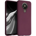 KWmobile Θήκη Σιλικόνης Nokia 3.4 - Bordeaux Violet (53495.187)