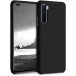 KWmobile Θήκη Σιλικόνης OnePlus Nord - Soft Flexible Rubber Cover - Black (51871.01)