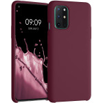 KWmobile Θήκη Σιλικόνης OnePlus 8T - Soft Flexible Rubber Cover - Tawny Red (53683.190) 