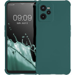 KWmobile Θήκη Σιλικόνης Realme Narzo 50A Prime με Πλαίσιο Κάμερας και TPU Bumper - Teal Matte (59925.57)