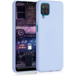 KWmobile Θήκη Σιλικόνης Samsung Galaxy A12 - Light Blue Matte (54048.58)